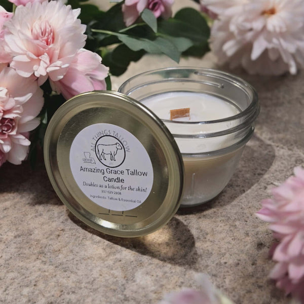 Amazing Grace Tallow Lotion Candle