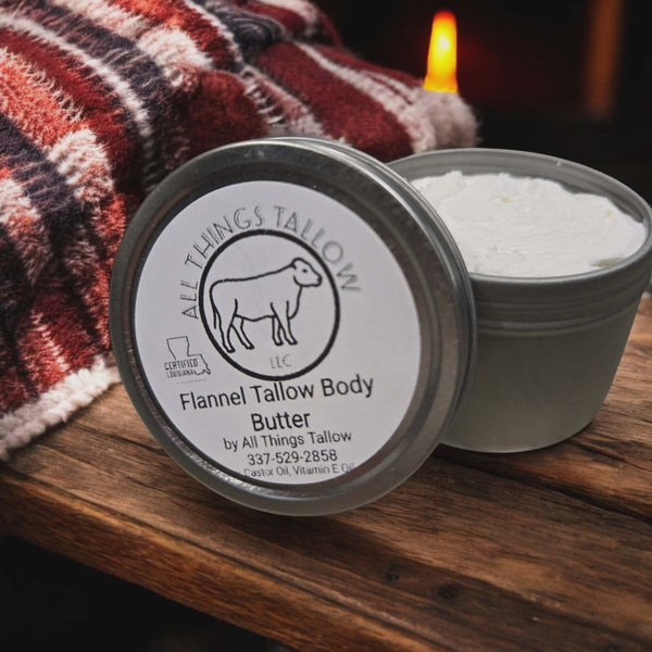 Flannel Tallow Body Butter