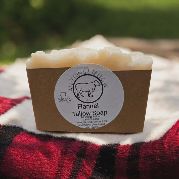 Flannel Tallow Soap