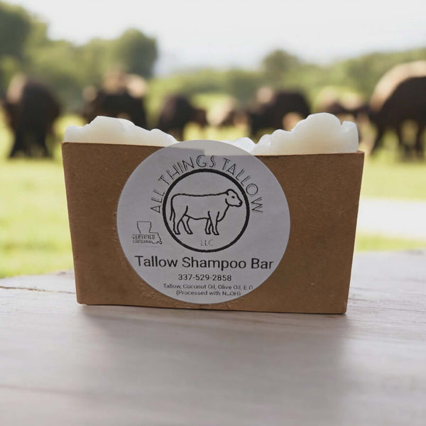 Tallow Shampoo Bar